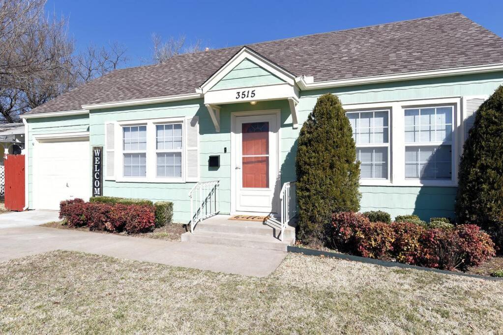 Blue Flamingo'S Charming Home-Heart Of Tulsa2- Cherry St-Expo-11Th Dış mekan fotoğraf