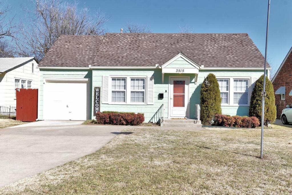 Blue Flamingo'S Charming Home-Heart Of Tulsa2- Cherry St-Expo-11Th Dış mekan fotoğraf